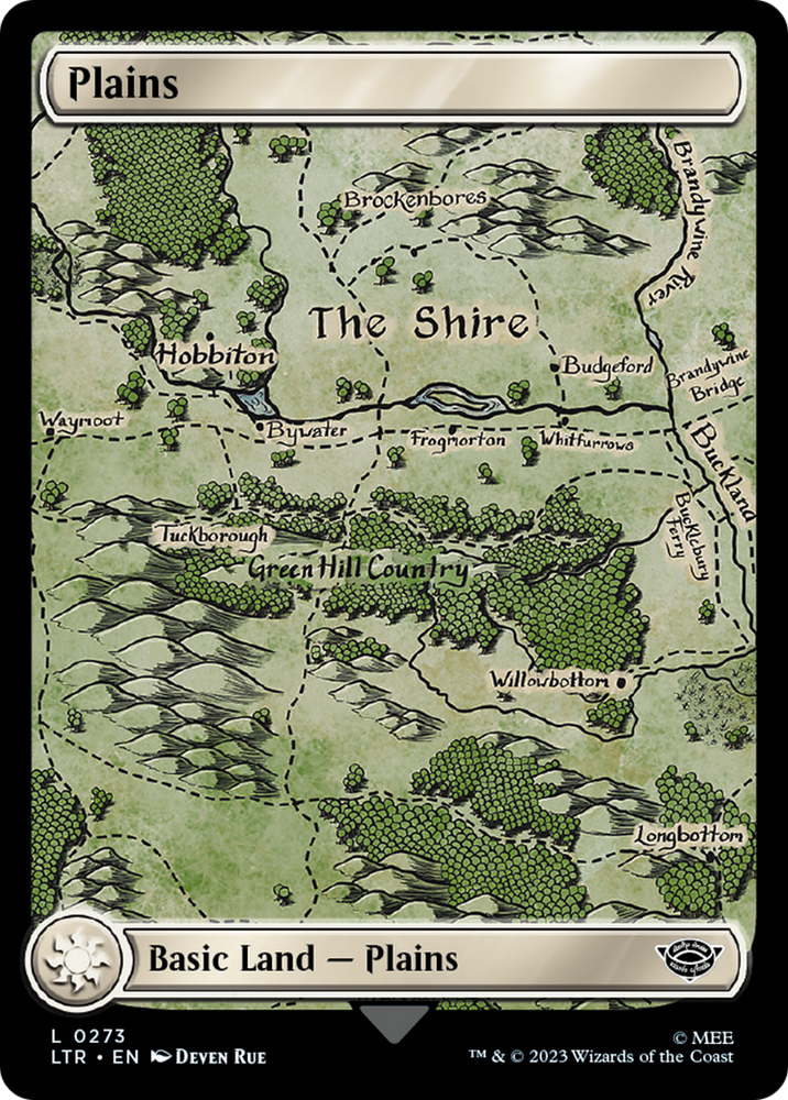 Plains (273) [The Lord of the Rings: Tales of Middle-Earth] Magic: The Gathering