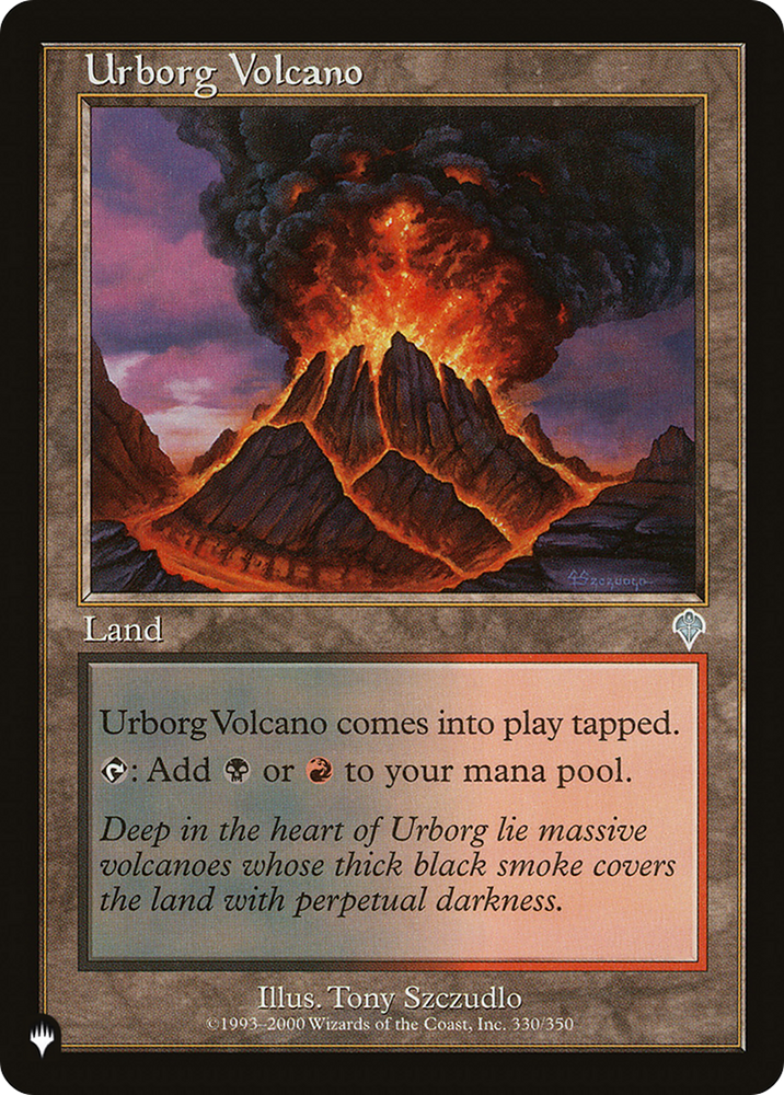 Urborg Volcano [The List] Magic: The Gathering