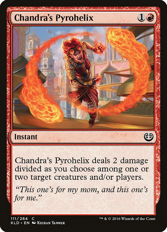 Chandra's Pyrohelix [Kaladesh] Magic: The Gathering