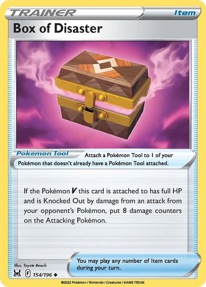 Box of Disaster (154/196) [Sword & Shield: Lost Origin] Pokémon