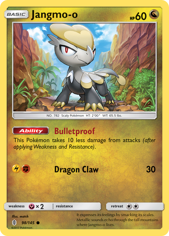 Jangmo-o (98/145) [Sun & Moon: Guardians Rising] Pokémon