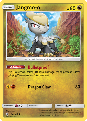 Jangmo-o (98/145) [Sun & Moon: Guardians Rising] Pokémon