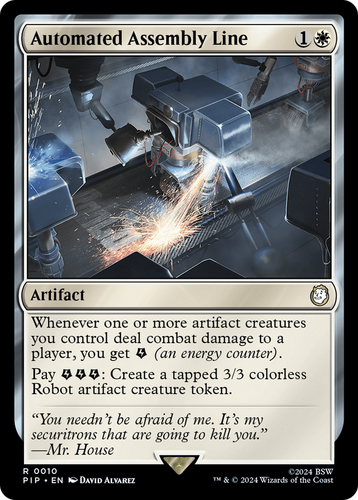 Automated Assembly Line [Fallout] Magic: The Gathering