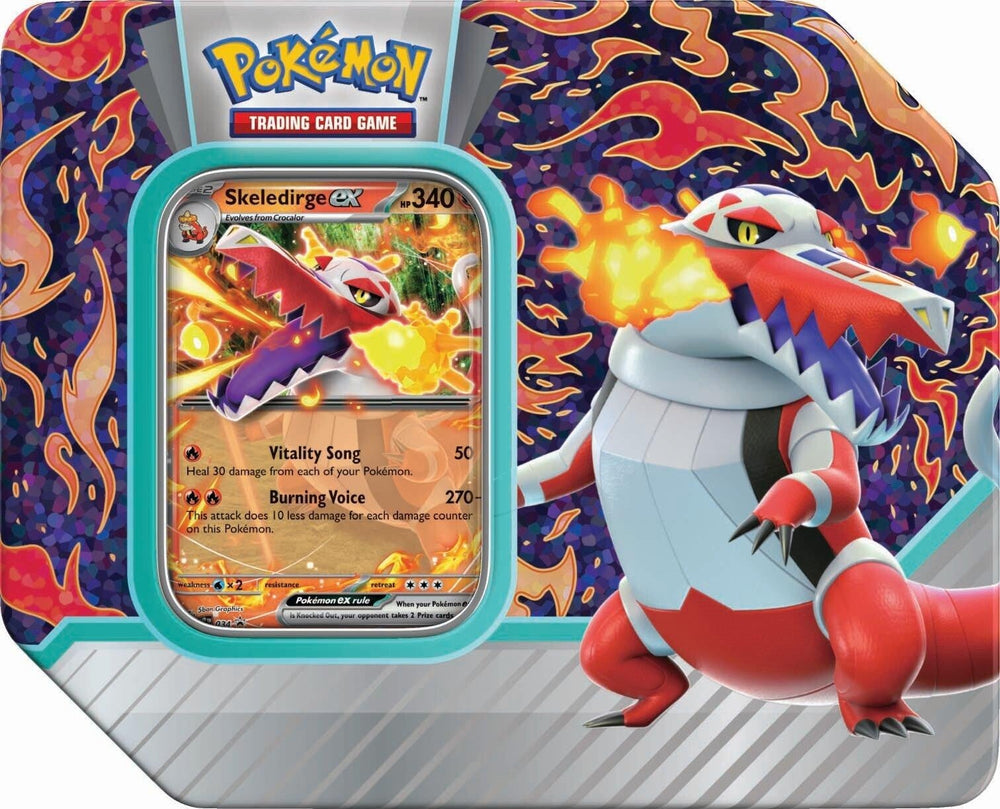 Paldea Partners Tin (Skeledirge ex) Pokémon
