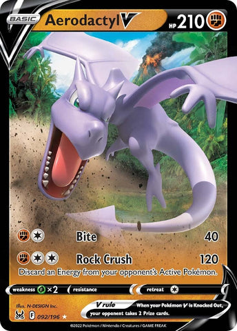 Aerodactyl V (092/196) [Sword & Shield: Lost Origin] Pokémon
