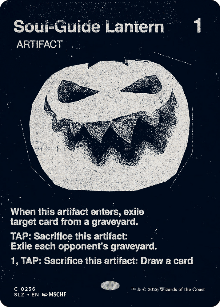 Soul-Guide Lantern (0236) [Secret Lair x MSCHF: The Zeta Set] Magic: The Gathering