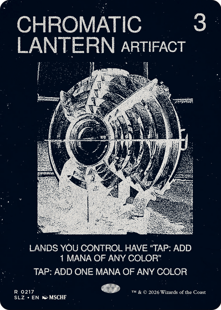 Chromatic Lantern (0217) [Secret Lair x MSCHF: The Zeta Set] Magic: The Gathering