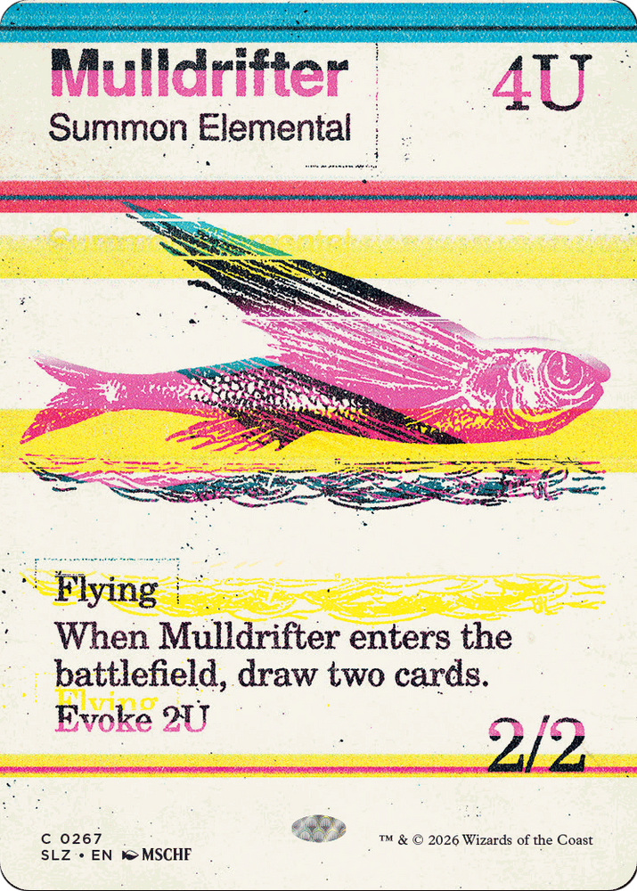 Mulldrifter (0267) [Secret Lair x MSCHF: The Zeta Set] Magic: The Gathering