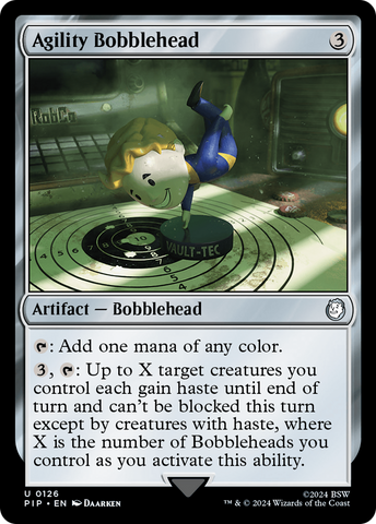 Agility Bobblehead [Fallout] Magic: The Gathering