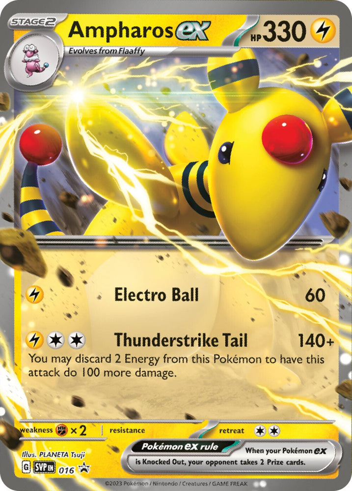 Ampharos ex (016) [Scarlet & Violet: Black Star Promos] Pokémon
