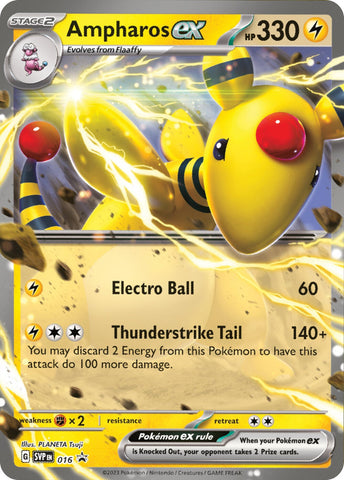 Ampharos ex (016) [Scarlet & Violet: Black Star Promos] Pokémon