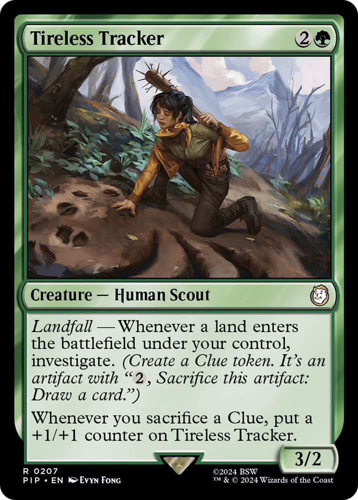 Tireless Tracker [Fallout] Magic: The Gathering