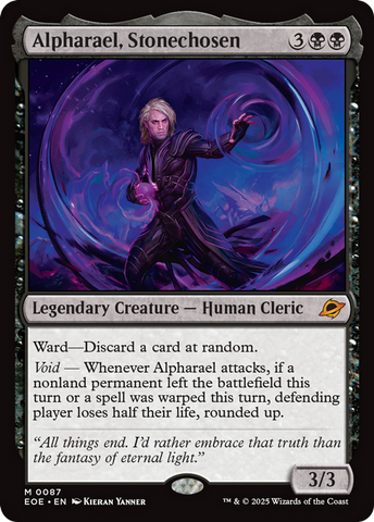 Alpharael, Stonechosen [Edge of Eternities] Magic: The Gathering