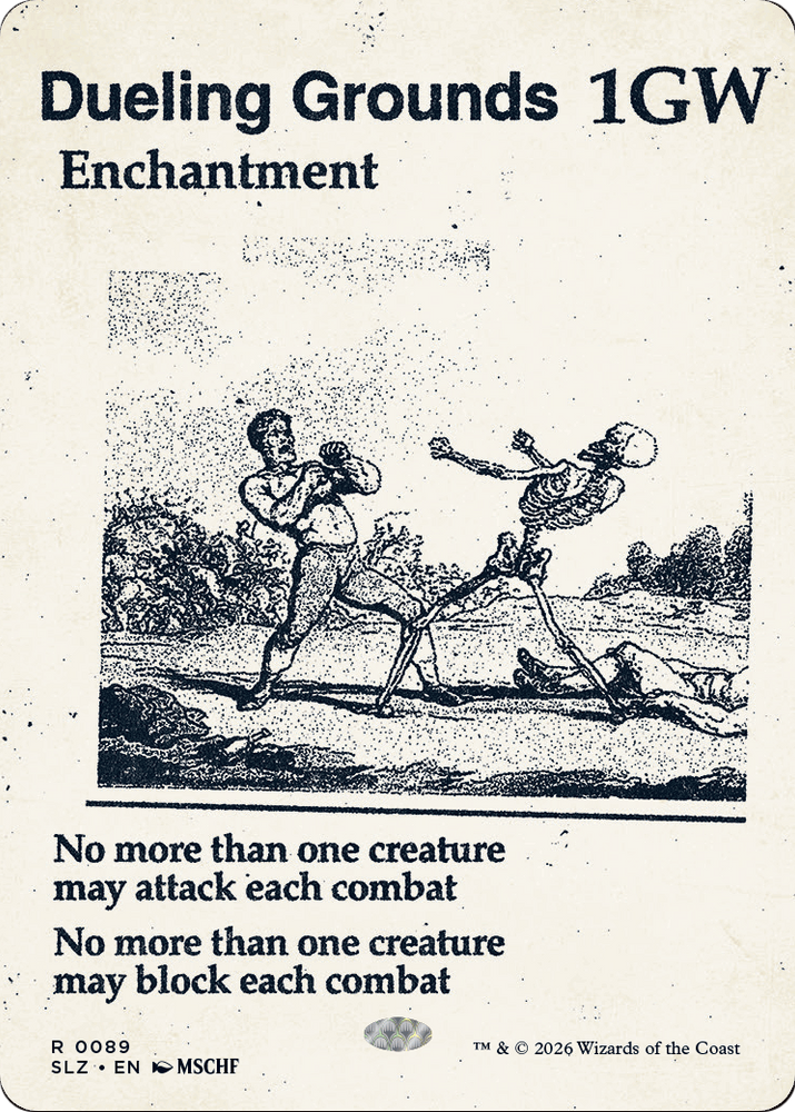 Dueling Grounds (0089) [Secret Lair x MSCHF: The Zeta Set] Magic: The Gathering