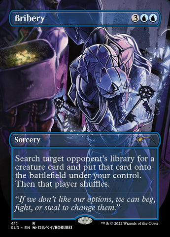 Bribery (Borderless) [Secret Lair Drop Series] Magic: The Gathering
