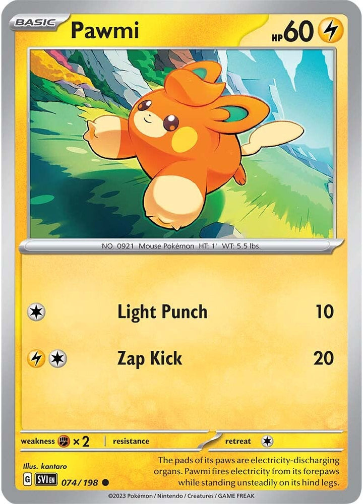 Pawmi (074/198) [Scarlet & Violet: Base Set] Pokémon
