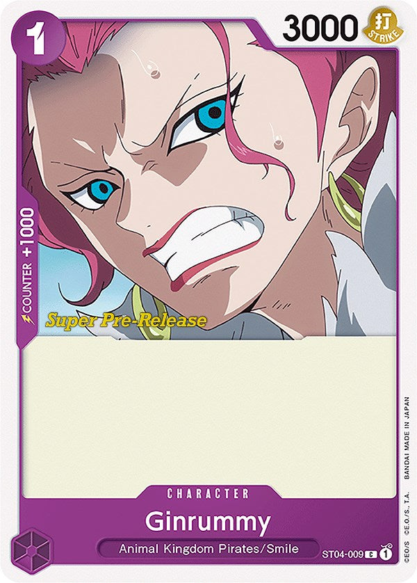 Ginrummy [Super Pre-Release Starter Deck: Animal Kingdom Pirates] Bandai