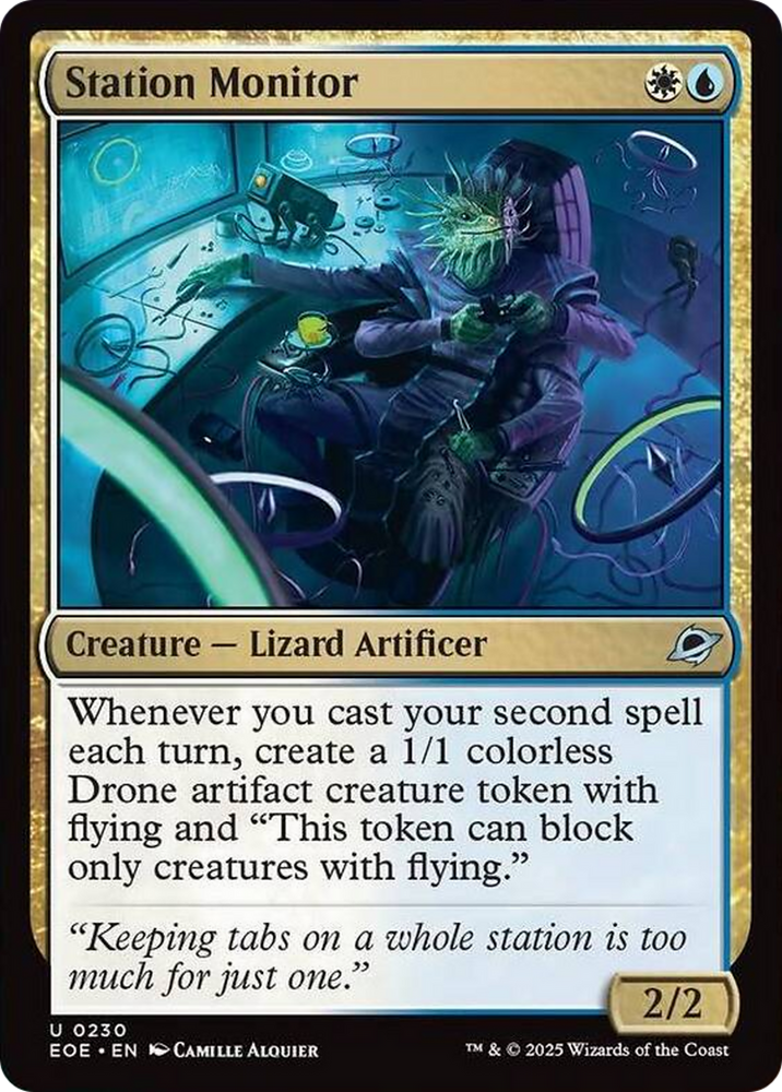 Station Monitor [Edge of Eternities] Magic: The Gathering