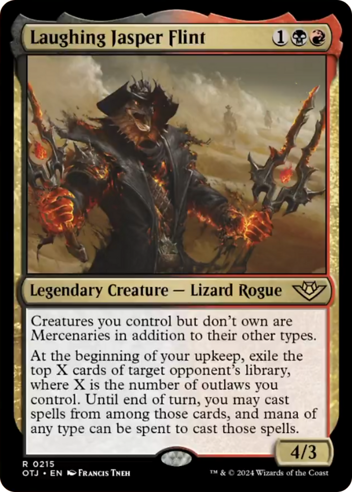 Laughing Jasper Flint [Outlaws of Thunder Junction] Magic: The Gathering