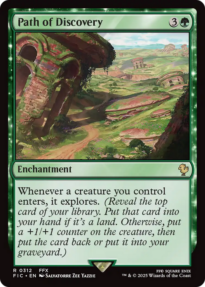 Path of Discovery [FINAL FANTASY Commander] Magic: The Gathering