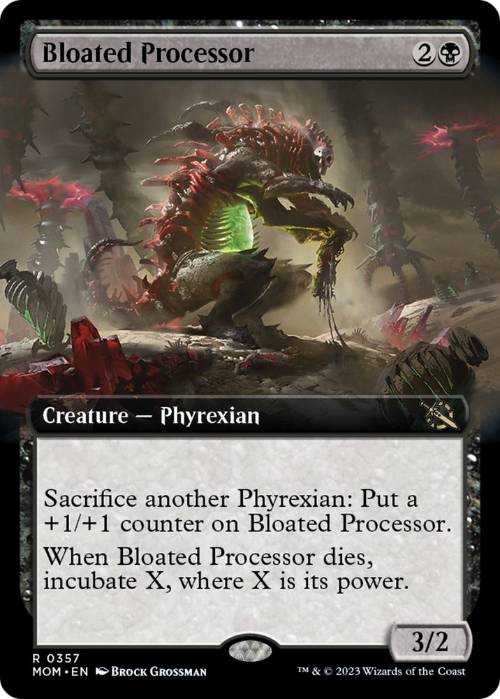 Bloated Processor (Extended Art) [March of the Machine] Magic: The Gathering