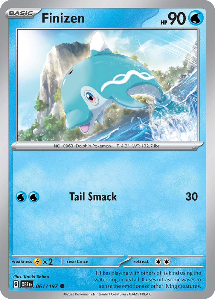 Finizen (061/197) [Scarlet & Violet: Obsidian Flames] Pokémon