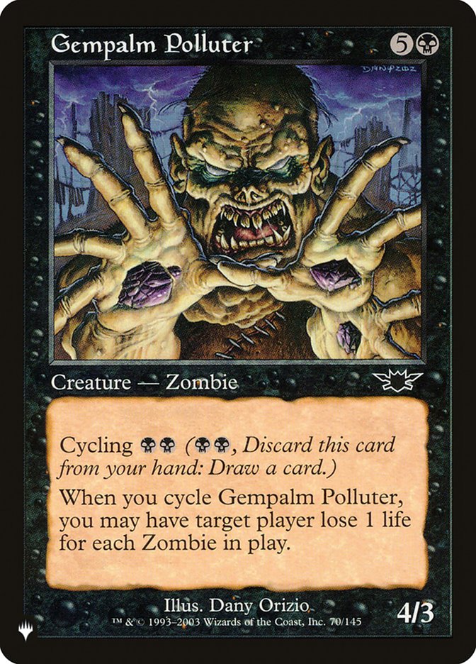Gempalm Polluter [The List] Magic: The Gathering
