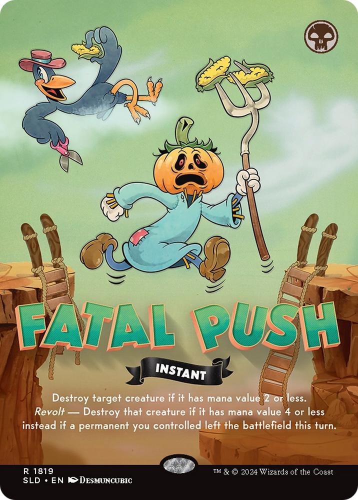 Fatal Push (1819) [Secret Lair Drop Series] Magic: The Gathering