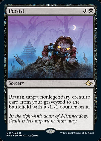 Persist [Modern Horizons 2] Magic: The Gathering