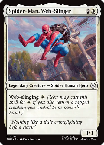 Spider-Man, Web-Slinger [Marvel's Spider-Man] Magic: The Gathering