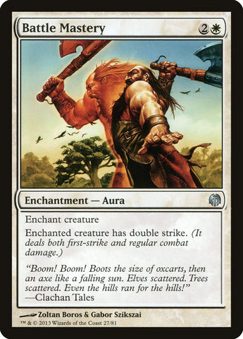 Battle Mastery [Duel Decks: Heroes vs. Monsters] Magic: The Gathering