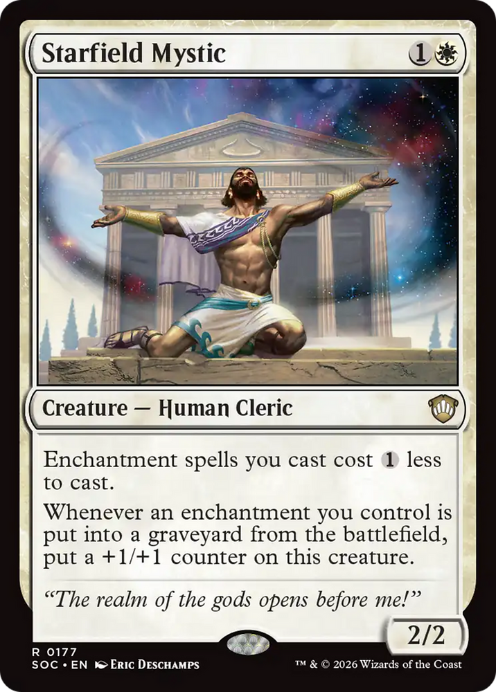 Starfield Mystic [Secrets of Strixhaven Commander] Magic: The Gathering