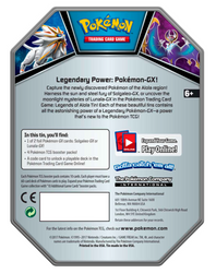 Legends of Alola Tin (Lunala GX) Pokémon