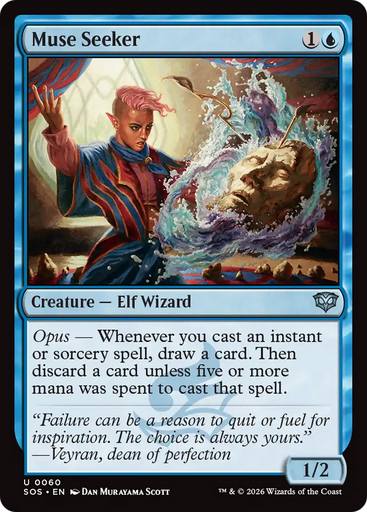 Muse Seeker [Secrets of Strixhaven] Magic: The Gathering