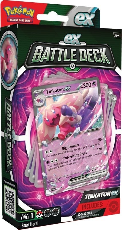Ex Battle Decks (Tinkaton ex) Pokémon