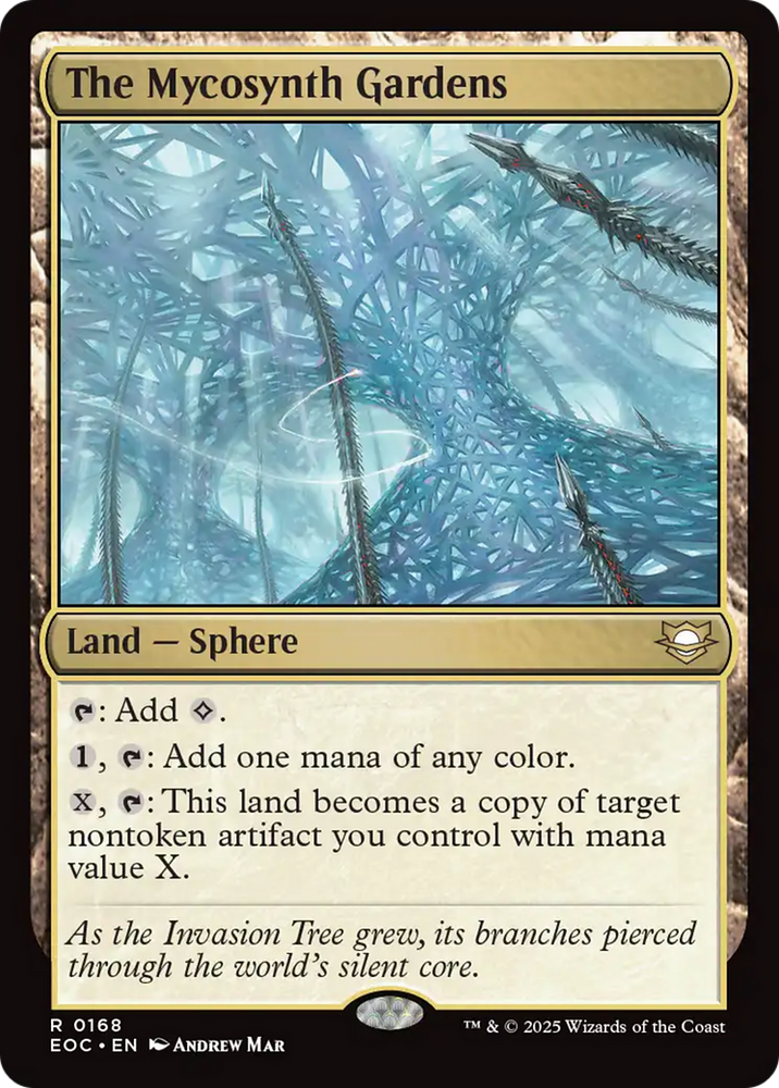 The Mycosynth Gardens [Edge of Eternities Commander] Magic: The Gathering