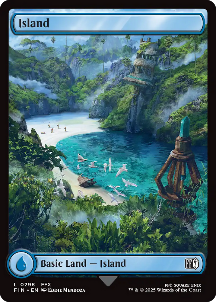 Island (0298) [FINAL FANTASY] Magic: The Gathering