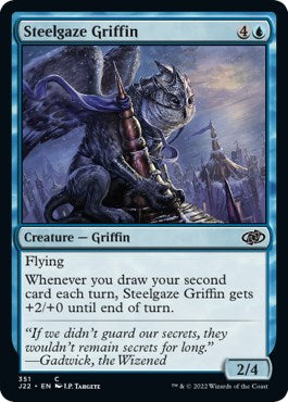 Steelgaze Griffin [Jumpstart 2022] Magic: The Gathering