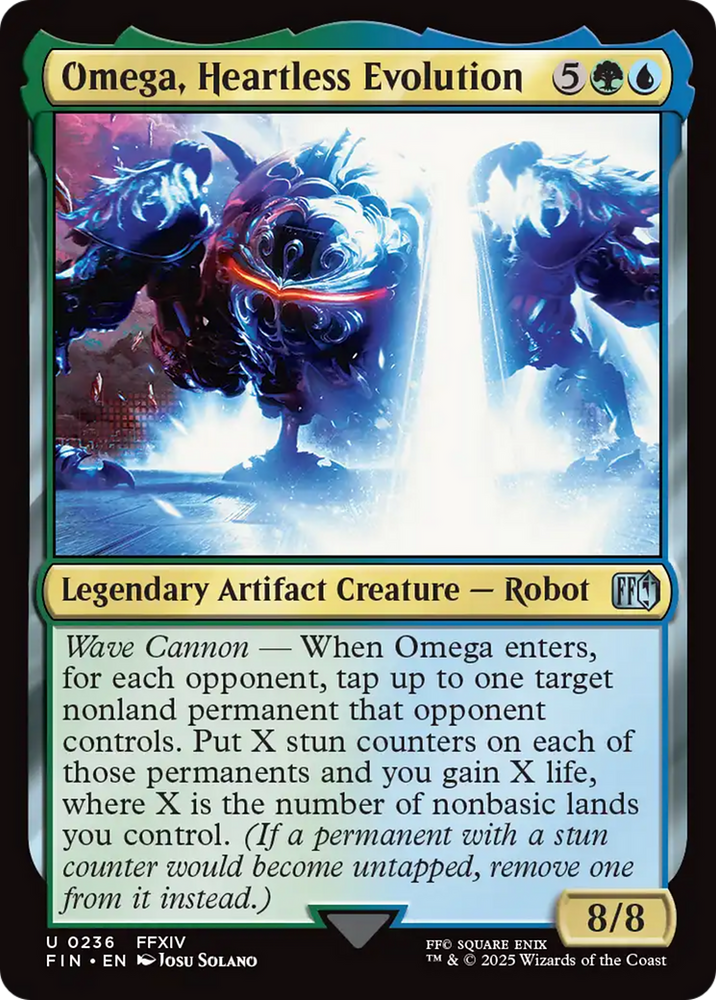 Omega, Heartless Evolution [FINAL FANTASY] Magic: The Gathering