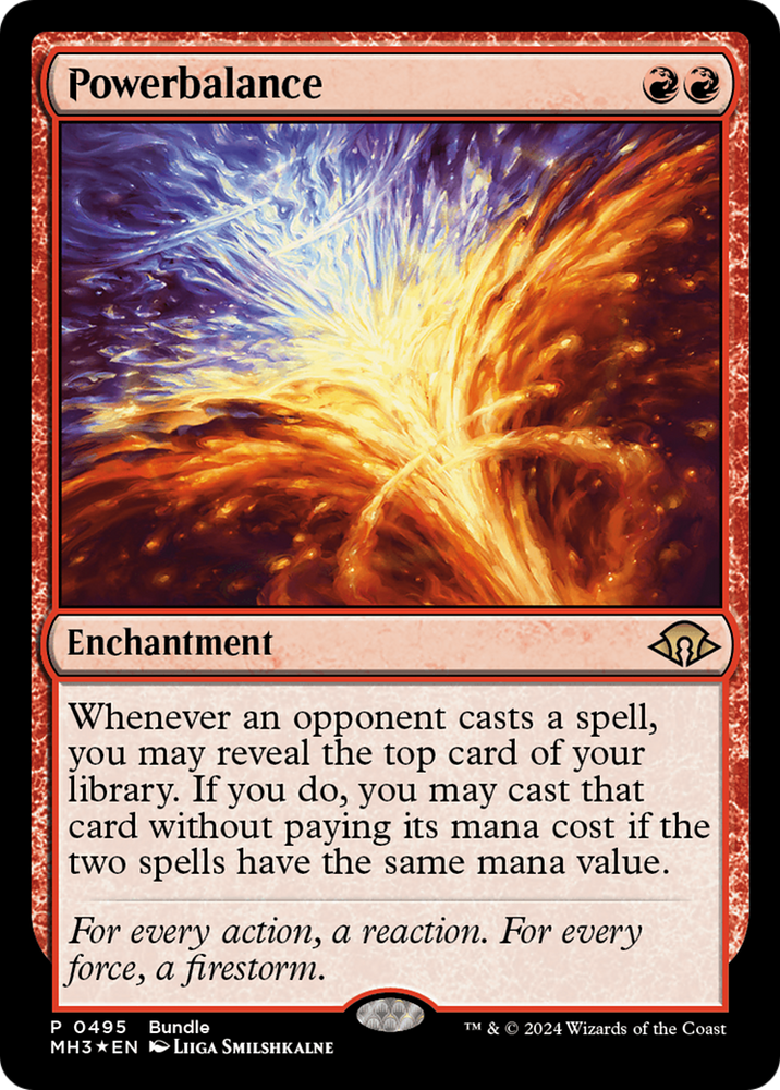 Powerbalance [Modern Horizons 3 Promos] Magic: The Gathering