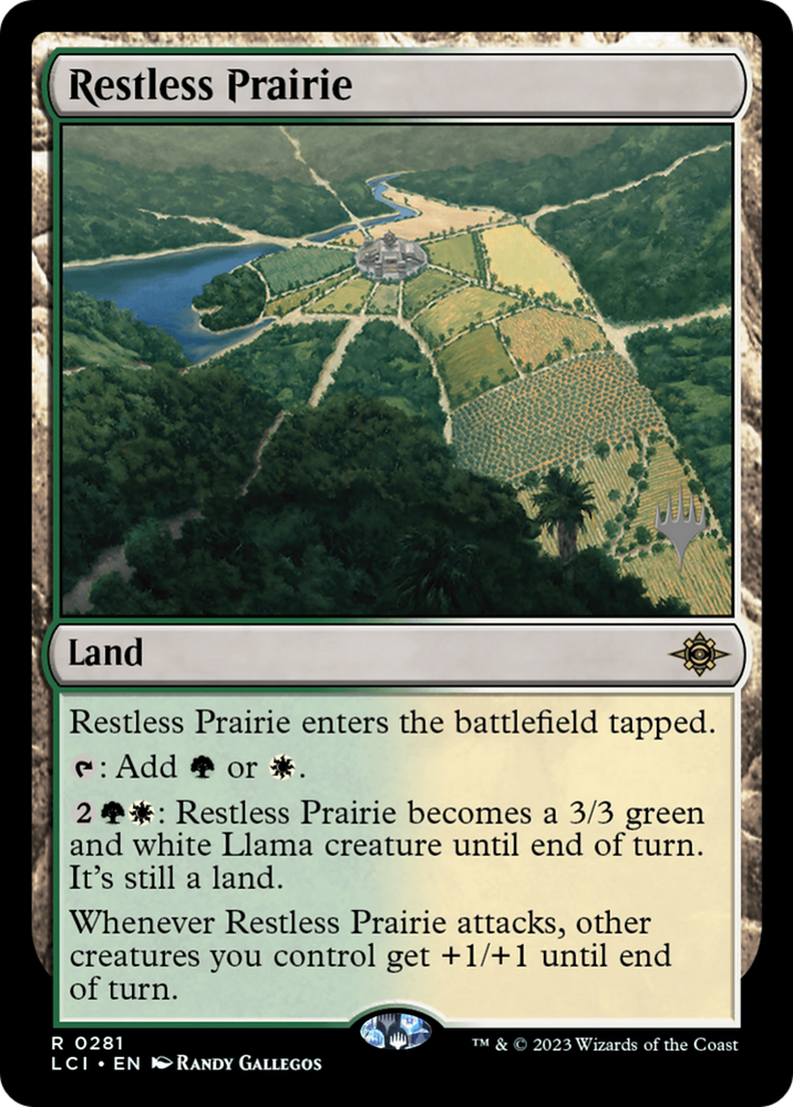 Restless Prairie [The List] Magic: The Gathering