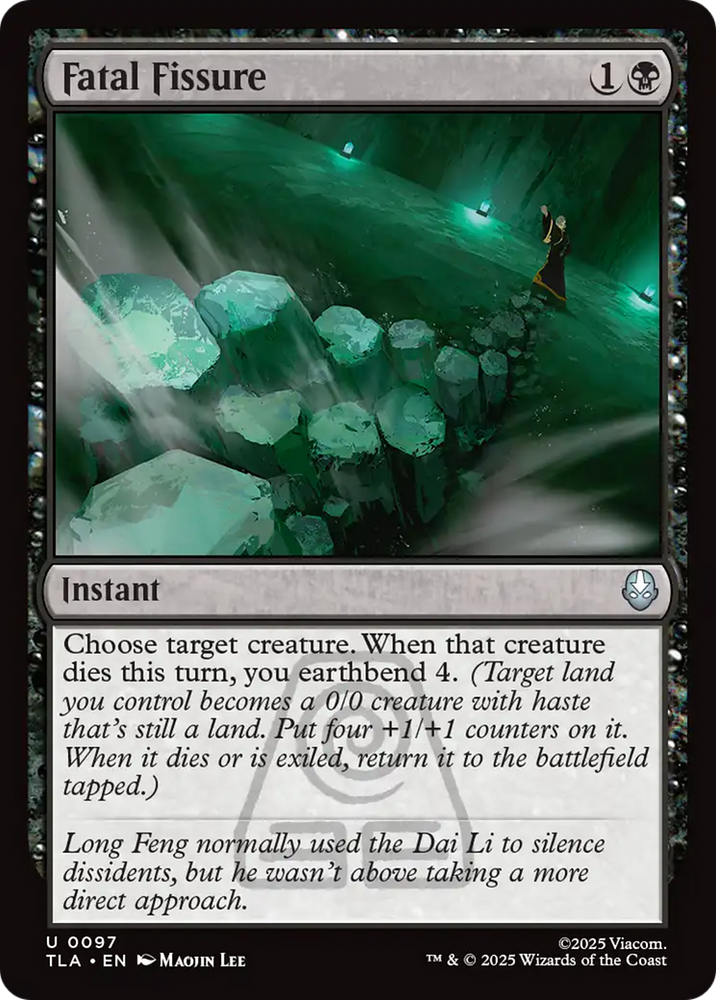 Fatal Fissure [Avatar: The Last Airbender] Magic: The Gathering