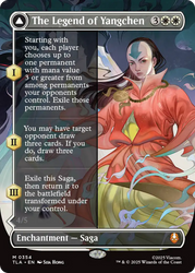 The Legend of Yangchen (Borderless) [Avatar: The Last Airbender] Magic: The Gathering