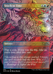 Stitch in Time // Stitch in Time (Borderless) [Secret Lair Drop Series] Magic: The Gathering