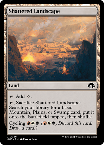 Shattered Landscape [Modern Horizons 3] Magic: The Gathering