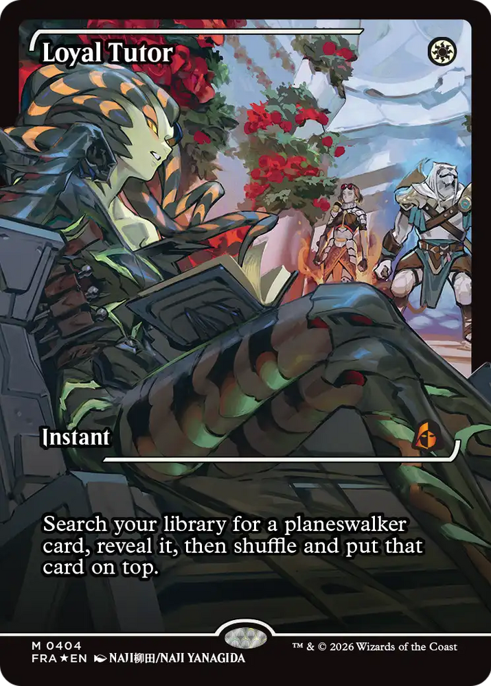 Loyal Tutor (Showcase) [Reality Fracture] Magic: The Gathering