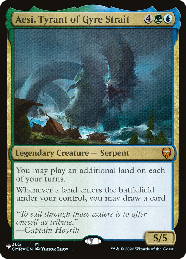 Aesi, Tyrant of Gyre Strait [The List] Magic: The Gathering