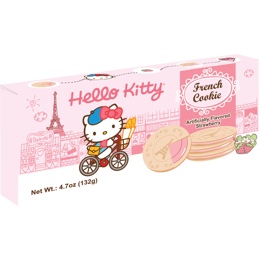 Sanrio Hello Kitty Strawberry French Cookie