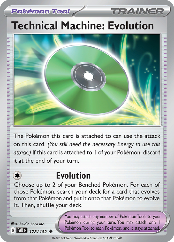 Technical Machine: Evolution (178/182) [Scarlet & Violet: Paradox Rift] Pokémon