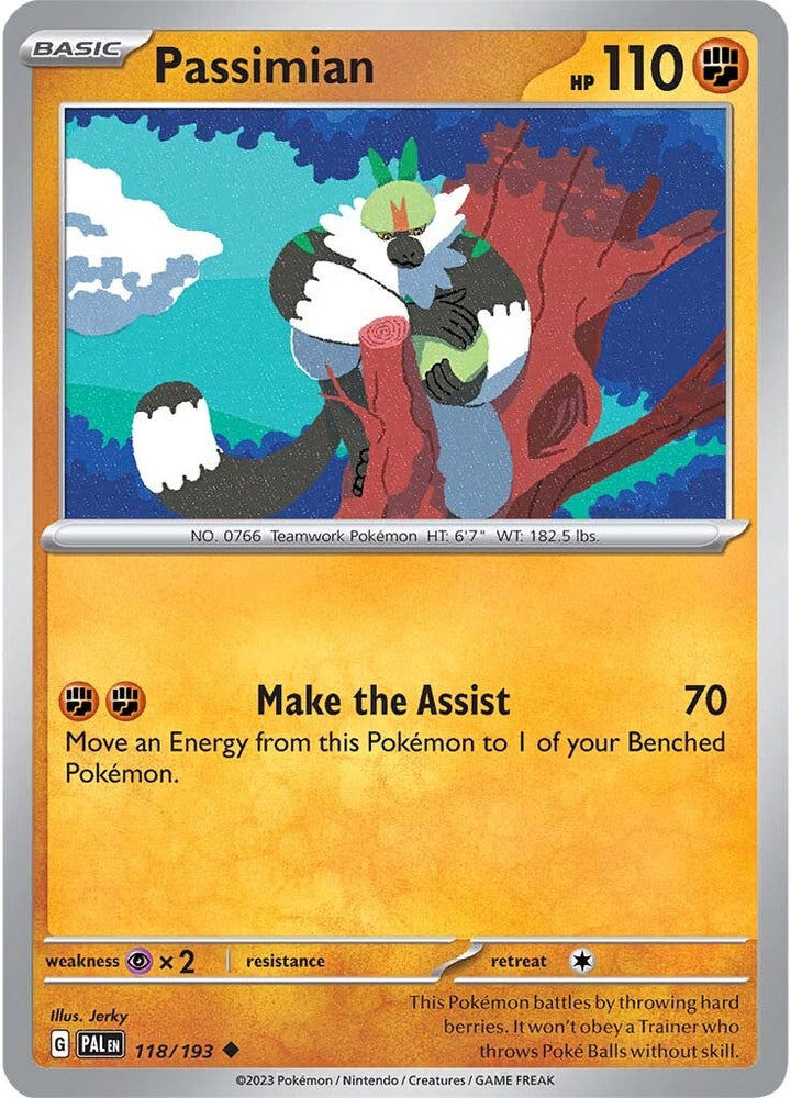 Passimian (118/193) [Scarlet & Violet: Paldea Evolved] Pokémon